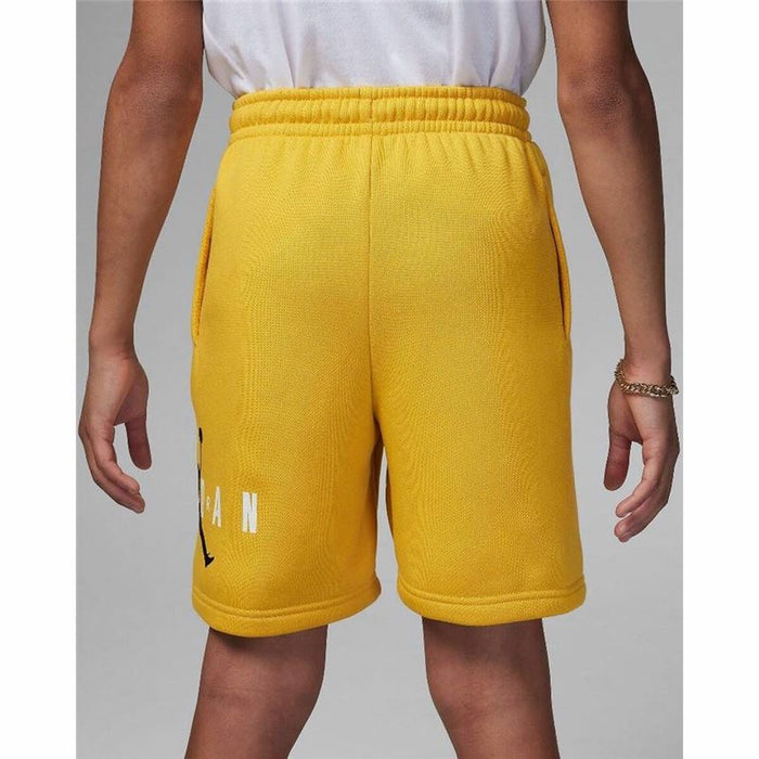 Pantaloni Scurți Sport pentru Copii Jordan Jumpman Sustainable Galben