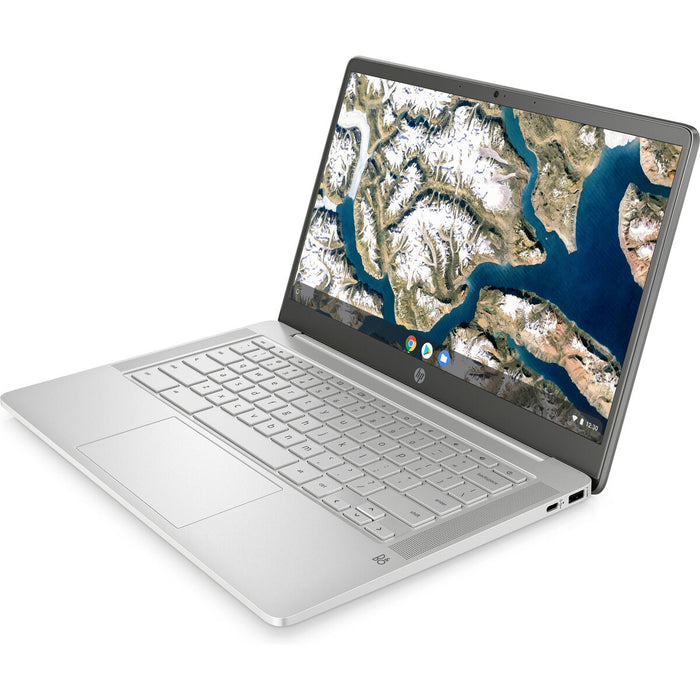 Laptop HP 14a-na1009ns 14" Intel Pentium Silver N6000 8 GB RAM 128 GB SSD Qwerty Spaniolă