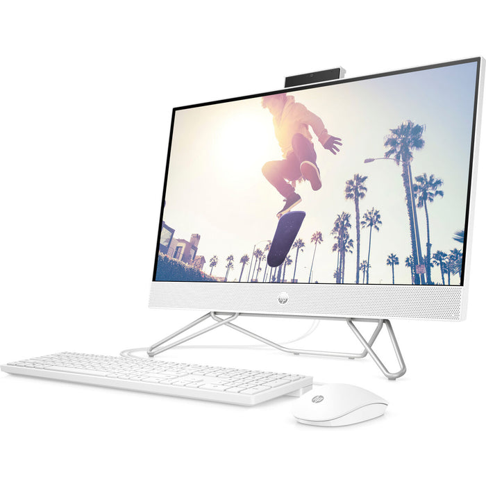 All in One HP 24-cb0001ns 23,8" Intel Celeron J4025 8 GB RAM 256 GB SSD Qwerty Spaniolă