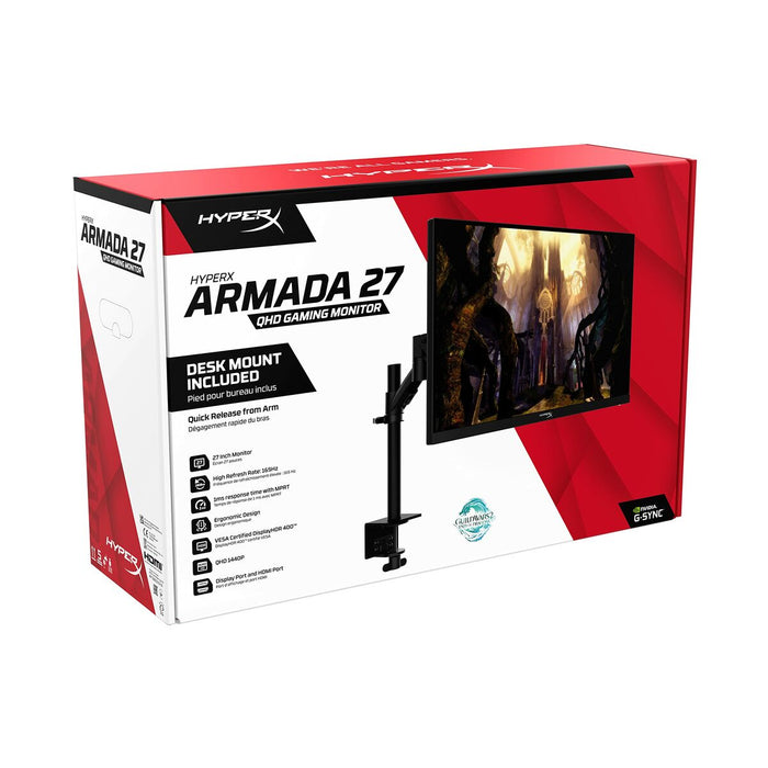 Monitor Hyperx MNTR HX ARMADA 27 QHD GAMING 27" 165 Hz