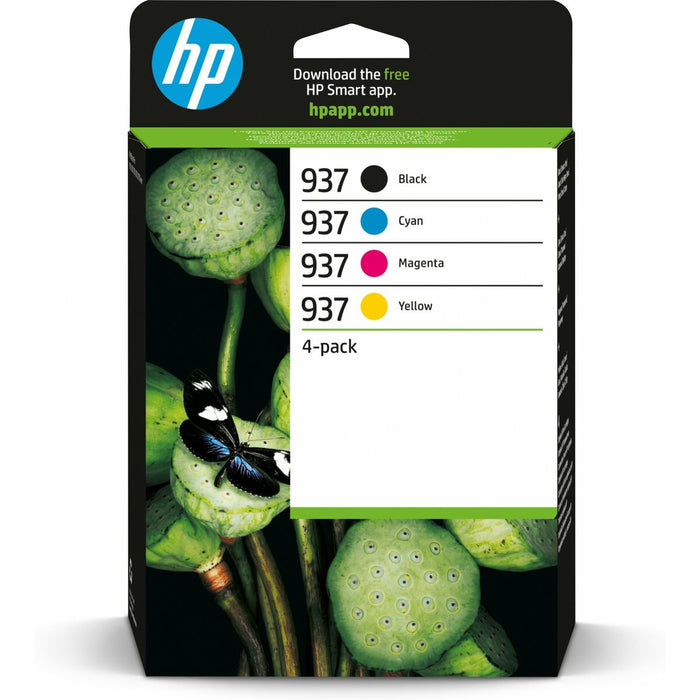 Set de Tuș și Hârtie Fotografică HP Multicolor