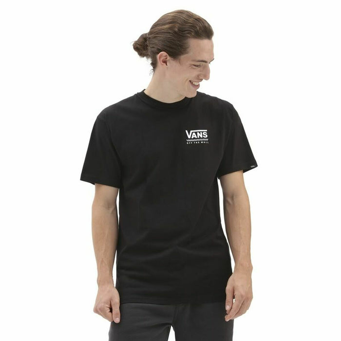 Tricou cu Mânecă Scurtă Bărbați Vans Orbiter-B Negru