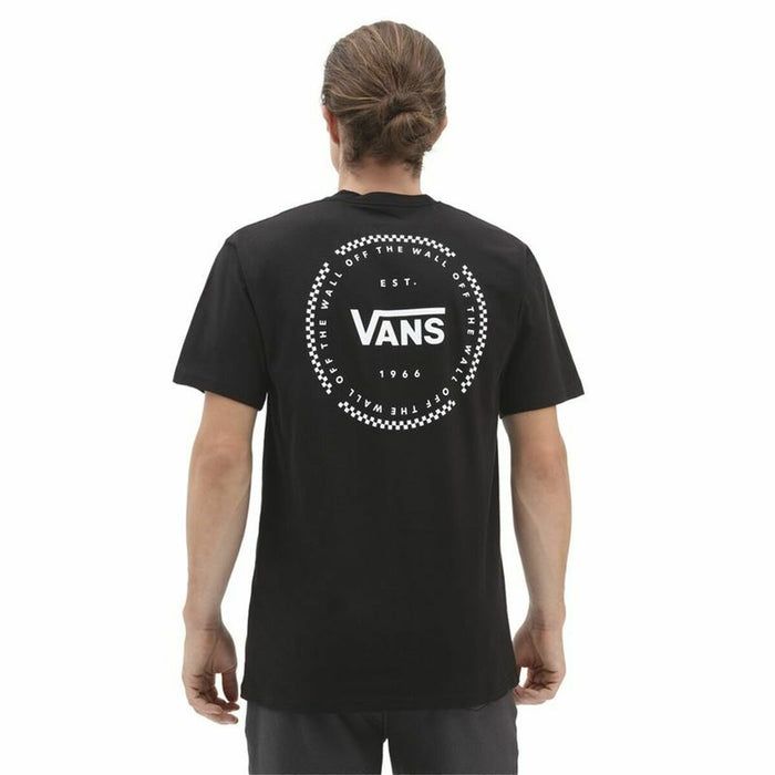 Tricou cu Mânecă Scurtă Bărbați Vans Orbiter-B Negru
