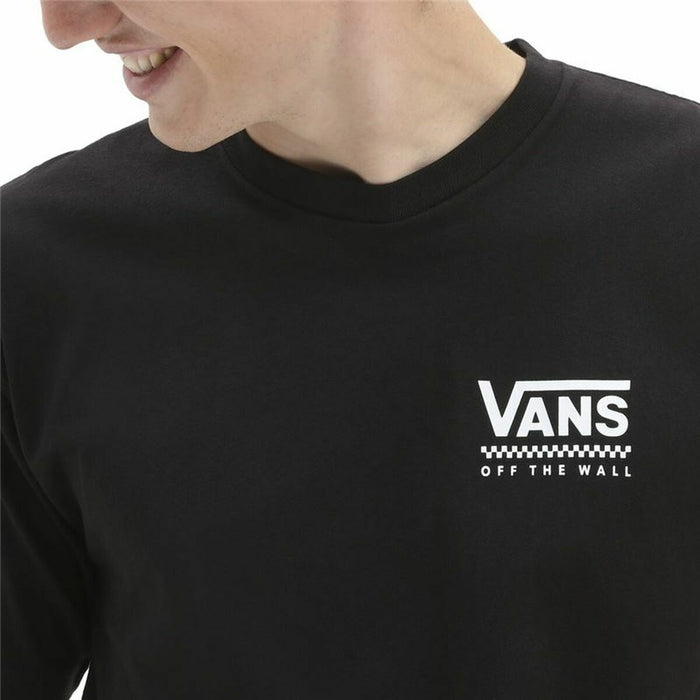 Tricou cu Mânecă Scurtă Bărbați Vans Orbiter-B Negru