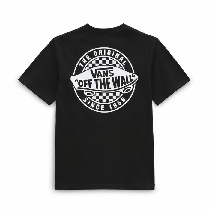 Tricou cu Mânecă Scurtă Copii Vans Off The Wall OG 66-B Negru