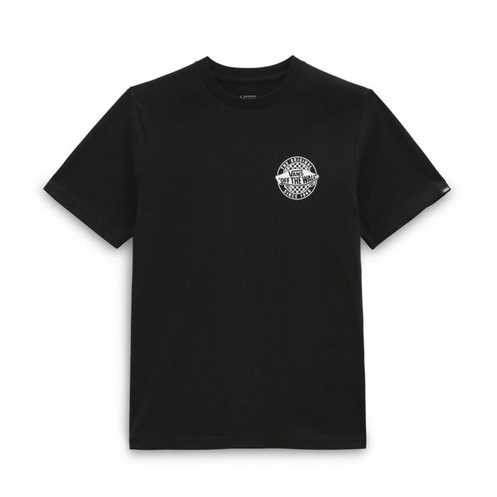 Tricou cu Mânecă Scurtă Copii Vans Off The Wall OG 66-B Negru