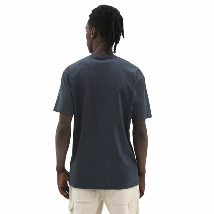 Tricou cu Mânecă Scurtă Vans Checkered  Albastru Bărbați