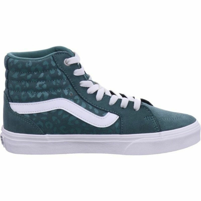 Adidași Casual de Damă Vans Filmore High Top Liliachiu Albastru închis