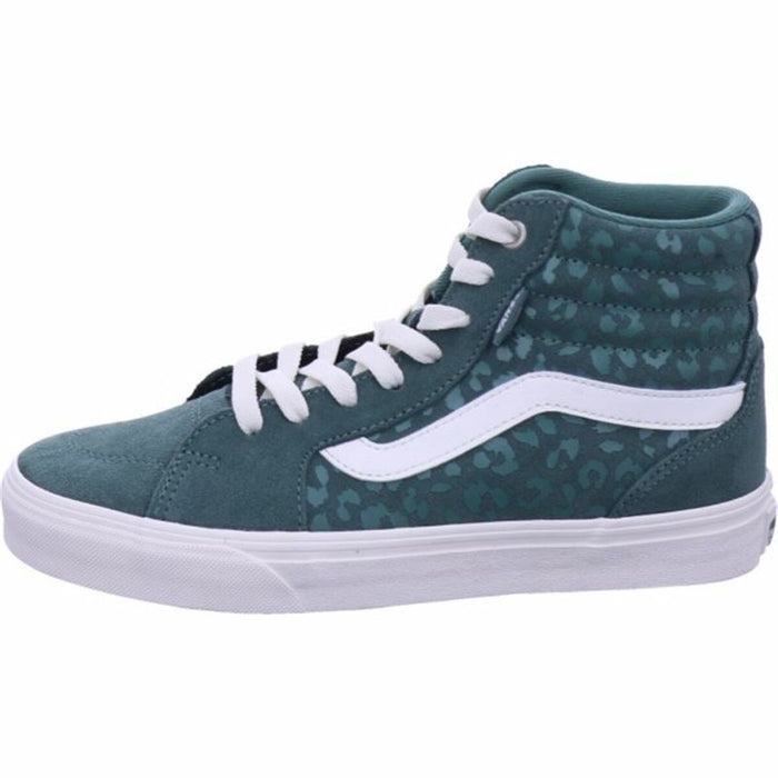 Adidași Casual de Damă Vans Filmore High Top Liliachiu Albastru închis