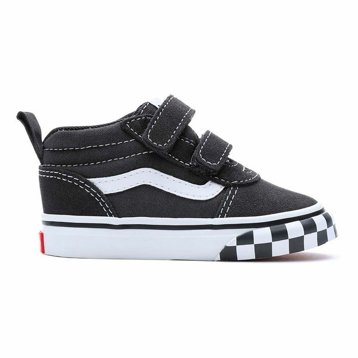 Adidași Casual Copii Vans Ward Mid V TD Check Bumper  Negru