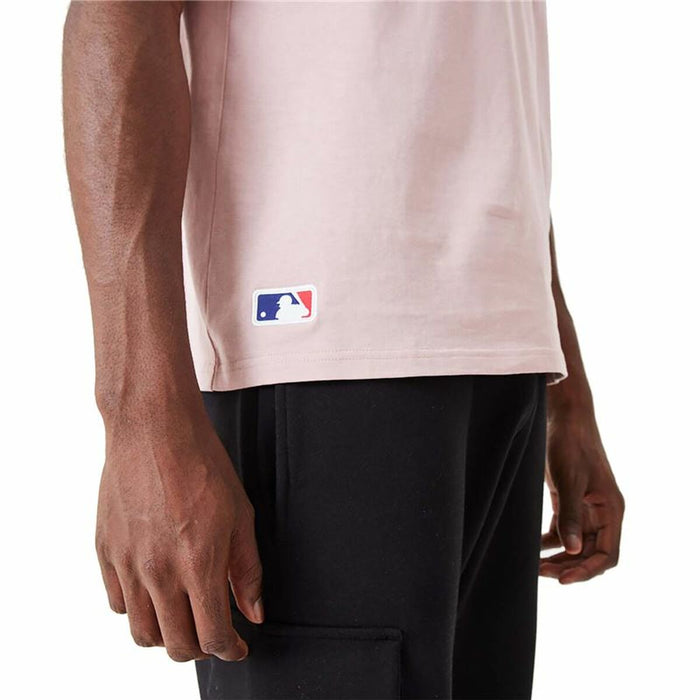 Tricou cu Mânecă Scurtă New Era MLB League Essentials New York Yankees Roz deschis Unisex