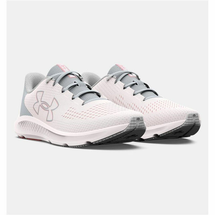 Încălțăminte de Running pentru Adulți Under Armour Charged  Alb Gri