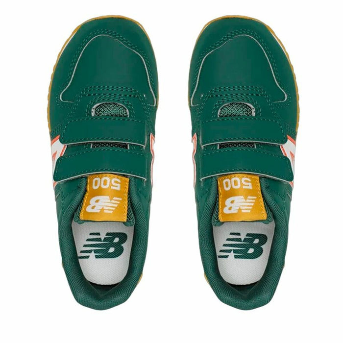 Adidași Casual Copii New Balance 500 Hook Loop Nightwatch Verde inchis