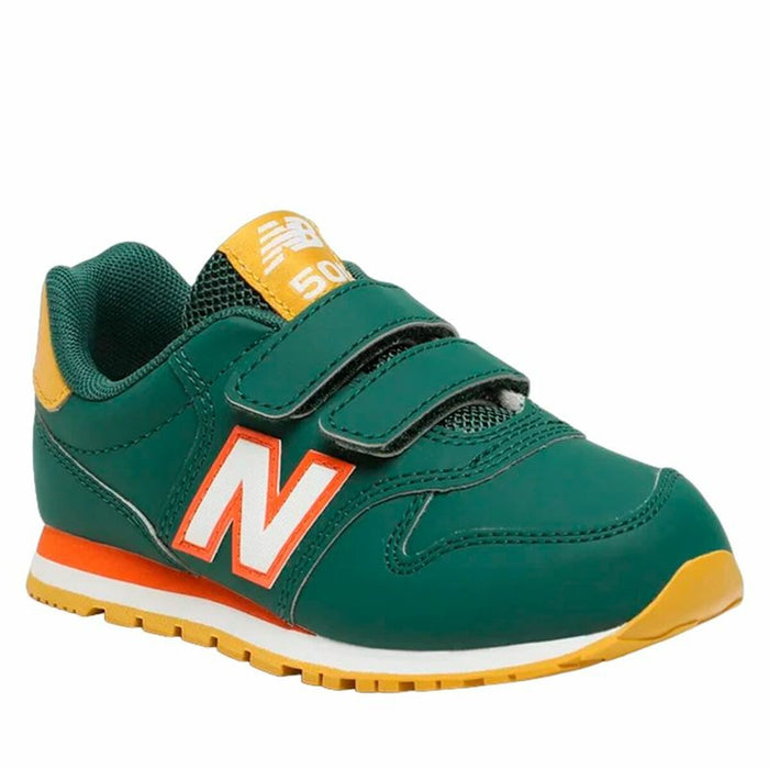 Adidași Casual Copii New Balance 500 Hook Loop Nightwatch Verde inchis