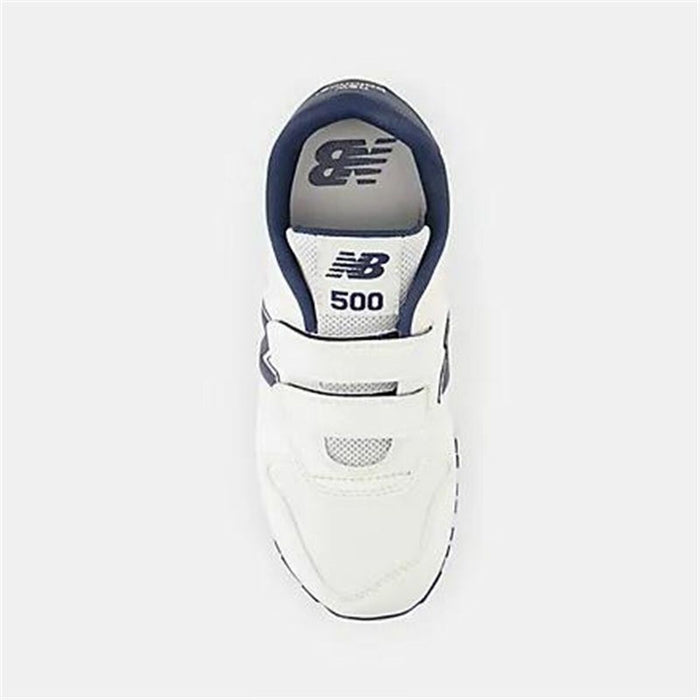Adidași Casual Copii New Balance 500 Hook Loop Alb
