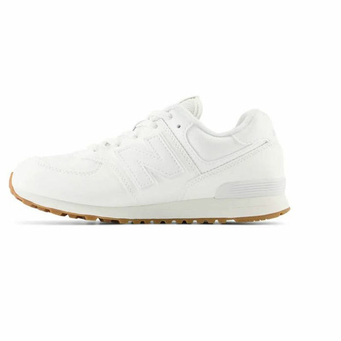 Adidași Casual Copii New Balance 574 Alb