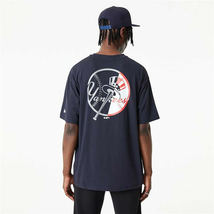 Tricou New Era MLB Graphic New York Yankees Bleumarin Bărbați