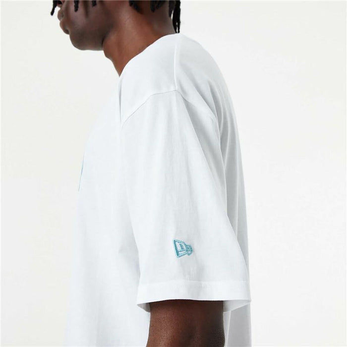 Tricou de baschet New Era MLB League Essentials LA Dodgers Alb