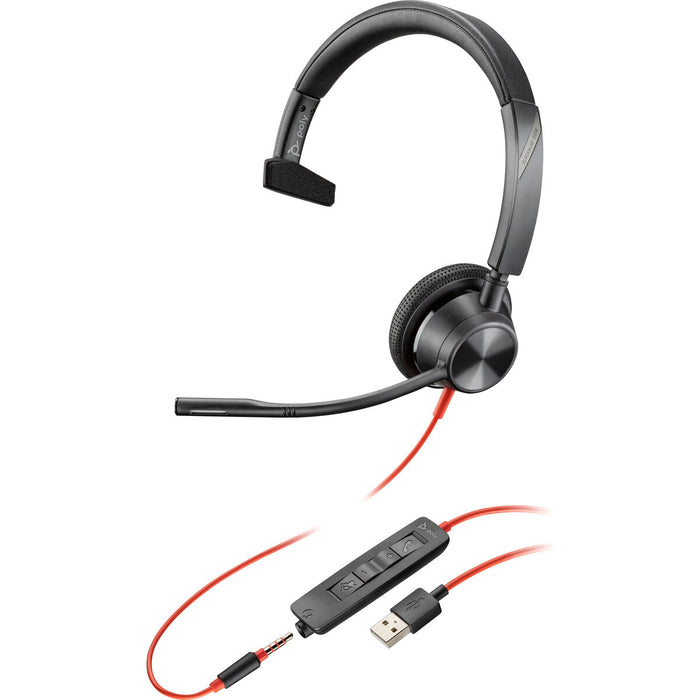 Cască cu Microfon HP Blackwire 3315 Negru