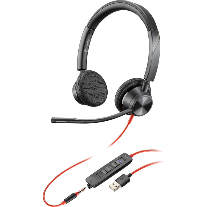 Căști cu Microfon HP Blackwire 3325-M Negru