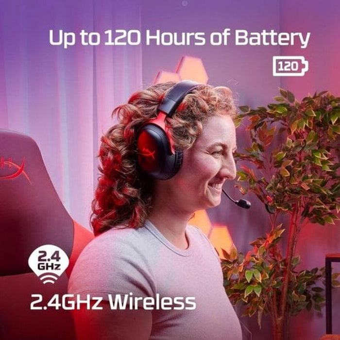 Căști cu Diademă Hyperx 77Z46AA Roșu