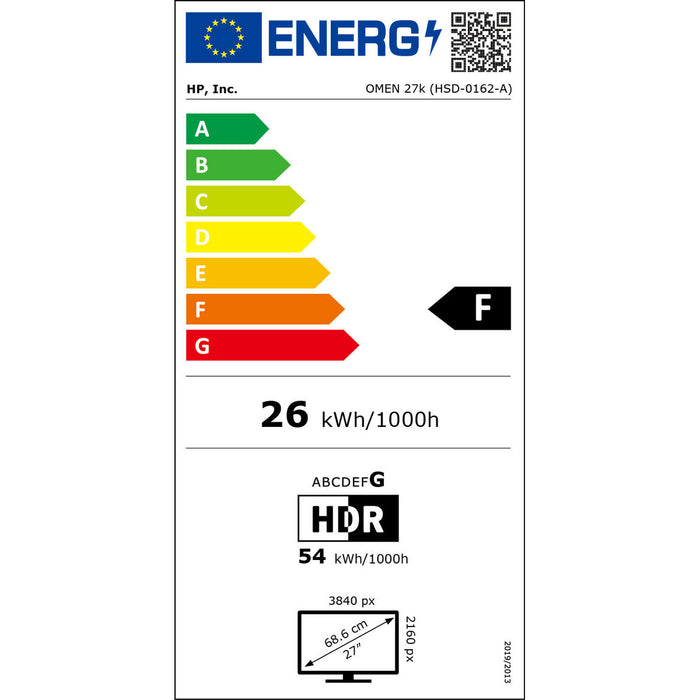 Monitor HP 780G8E9#ABB 27" IPS Flicker free