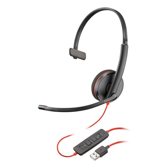 Cască cu Microfon HP Blackwire C3210 Negru