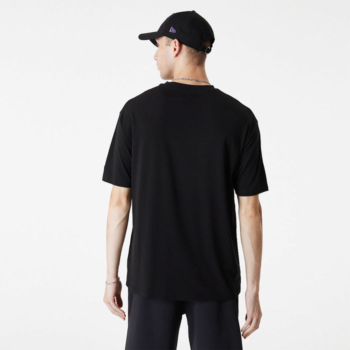 Tricou cu Mânecă Scurtă Bărbați New Era TEE NEYYAN BLKPNO 60416425 Negru