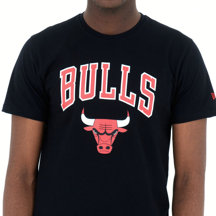 Tricou cu Mânecă Scurtă Bărbați New Era NOS NBA CHIBUL 60416749 Negru