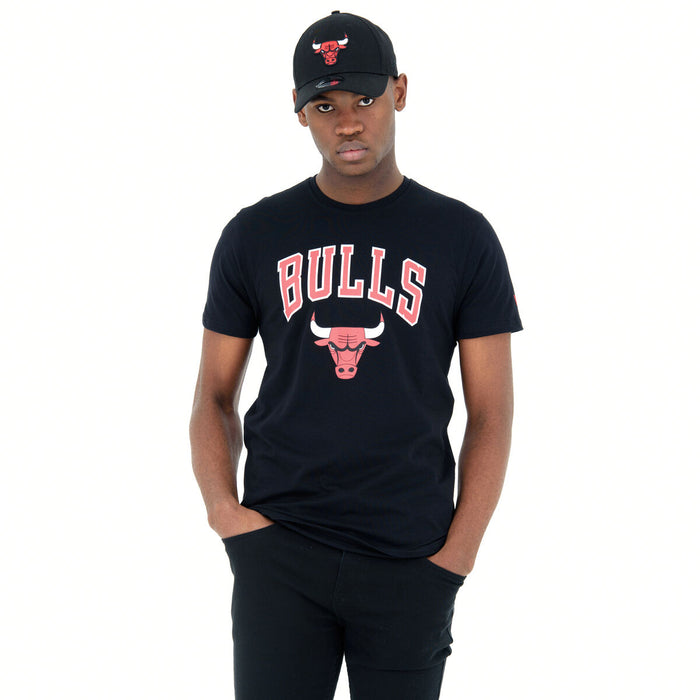 Tricou cu Mânecă Scurtă Bărbați New Era NOS NBA CHIBUL 60416749 Negru