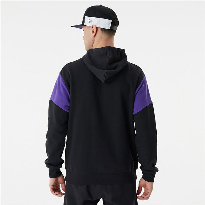 Hanorac cu Glugă Unisex New Era NBA Colour Insert LA Lakers Negru