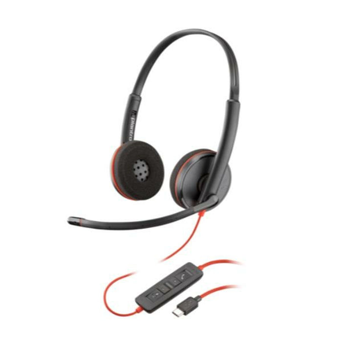 Căști cu Microfon HP Blackwire C3220 Negru