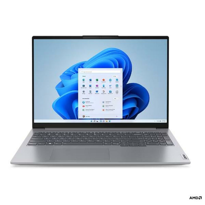 Laptop Lenovo 16" 16 GB RAM 512 GB SSD AMD Ryzen 5-7530U Qwerty Spaniolă