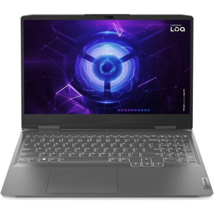 Laptop Lenovo LOQ Gaming i5-12450H 16 GB RAM 512 GB SSD Nvidia Geforce RTX 4060 Azerty Franceză 15"