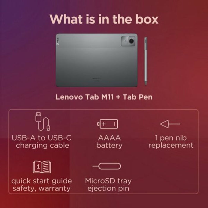 Tabletă Lenovo Lenovo Tab M11 11" 4 GB RAM 128 GB Gri