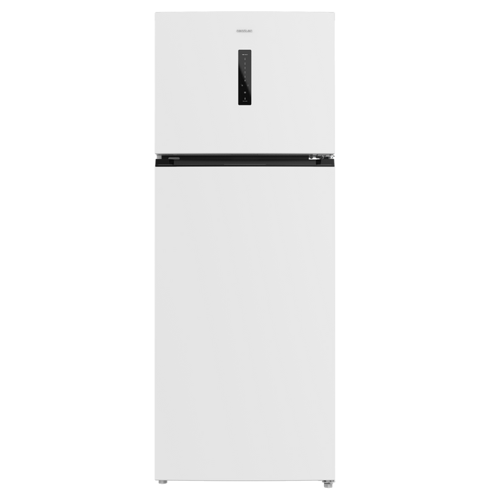 Frigider cu două uși Cecotec Bolero CoolMarket 2D 465 NF White E, 465 l, Total No Frost, clasa E, alb