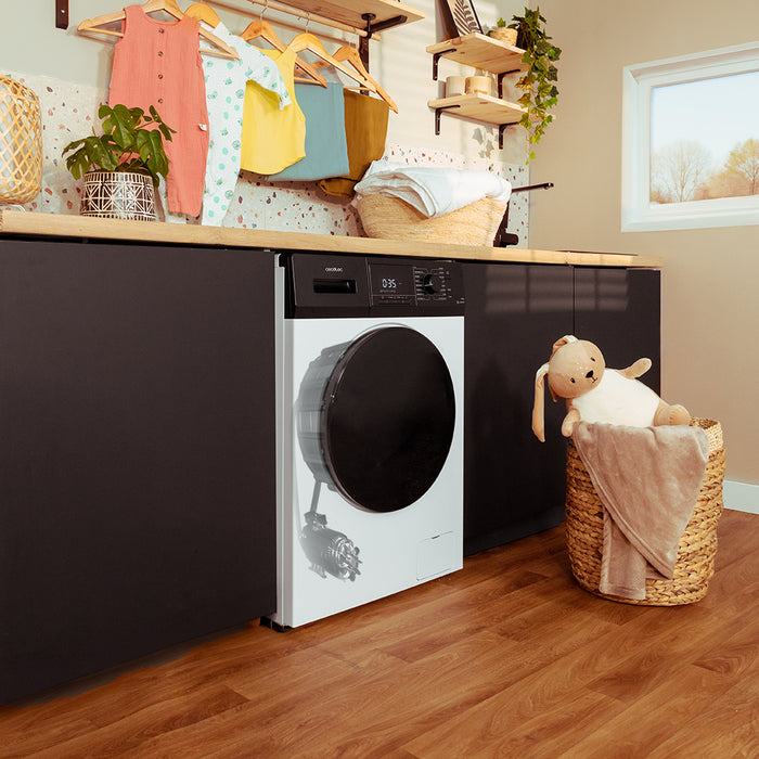Mașină de spălat rufe Cecotec Bolero DressCode 8410 Inverter A Max, 8 kg, 1400 rpm, 16 programe, clasa A