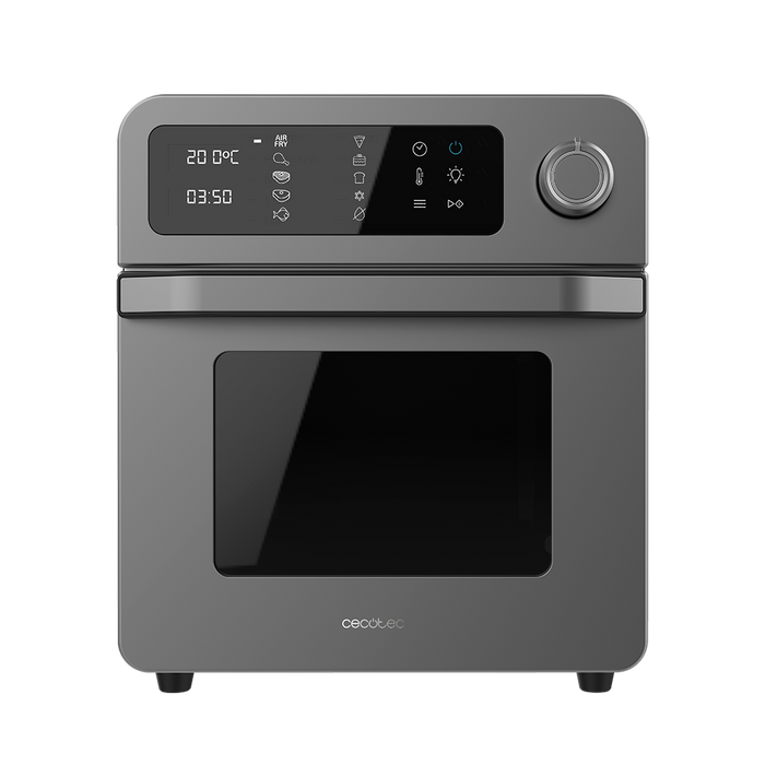 Cuptor-friteuză cu aer cald Cecotec Bake&Fry 1500 Touch, 15 l, 1700 W, 10 funcții