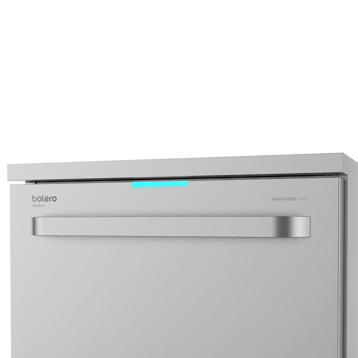 Mașină de spălat vase Cecotec Bolero Aguazero 6800 Stainless Steel, 14 seturi, 8 programe, clasa C, inox