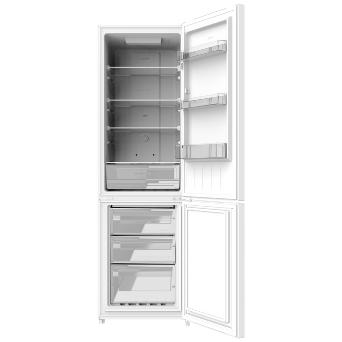 Frigider combină Cecotec Bolero CoolMarket Combi 250 White D, 250 l, 180 cm, clasa D, alb
