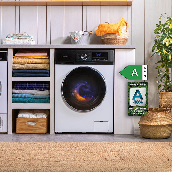 Mașină de spălat rufe Cecotec Bolero DressCode 7500 Inverter, 7 kg, 1400 rpm, 16 programe, clasa A