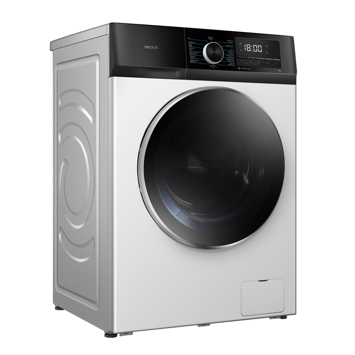 Mașină de spălat rufe Cecotec Bolero DressCode 9500 Inverter A, 9 kg, 1400 rpm, clasa A, albă