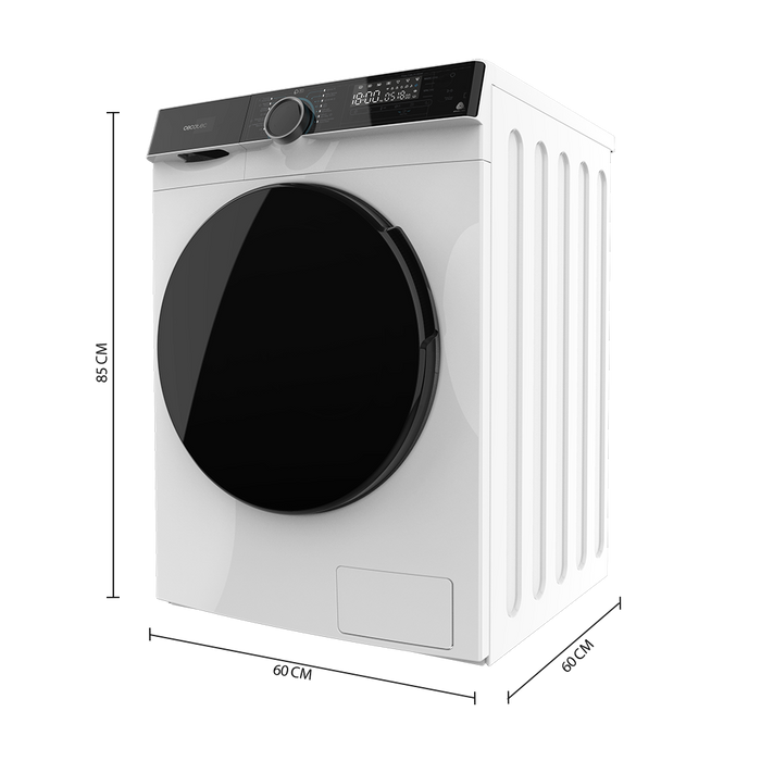 Mașină de spălat rufe Cecotec Bolero DressCode 121000 A, 12 kg, 1400 rpm, clasa A, albă