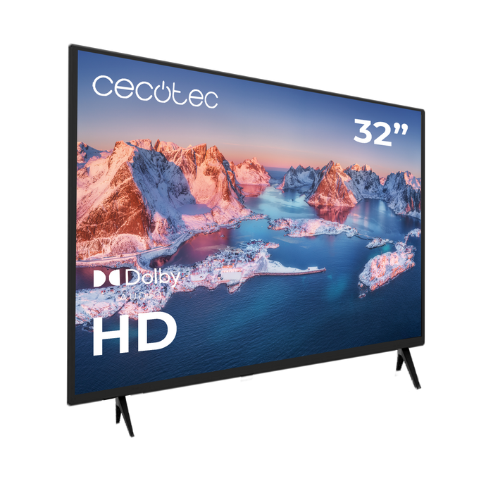 Televizor LED Cecotec TV 0 Series 0032S, 32”, HD, clasa E