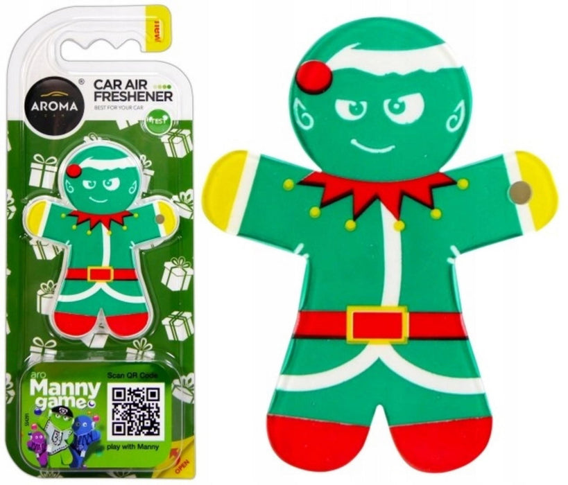 Odorizant de aer pentru mașină Aroma Car Xmas Elf, Forest