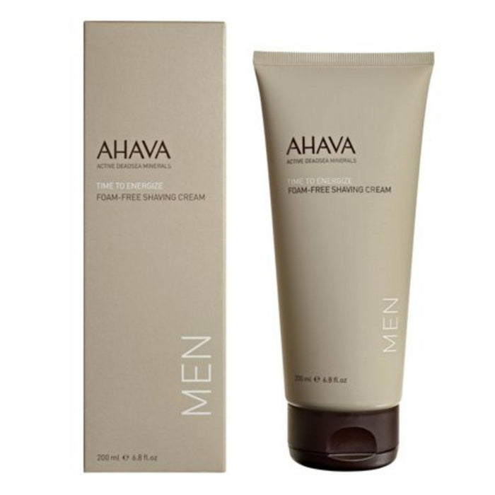 Cremă de bărbierit Ahava Time to Energize, fără spumă, pentru bărbați, 200 ml