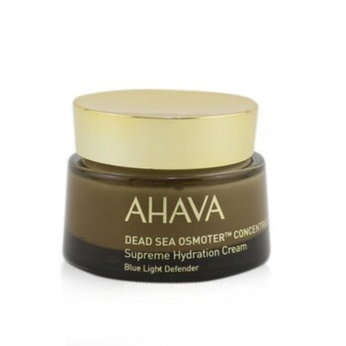 Cremă de față Ahava Dead Sea Osmoter Supreme Hydration Cream, hidratantă, protecție împotriva luminii albastre, 50 ml