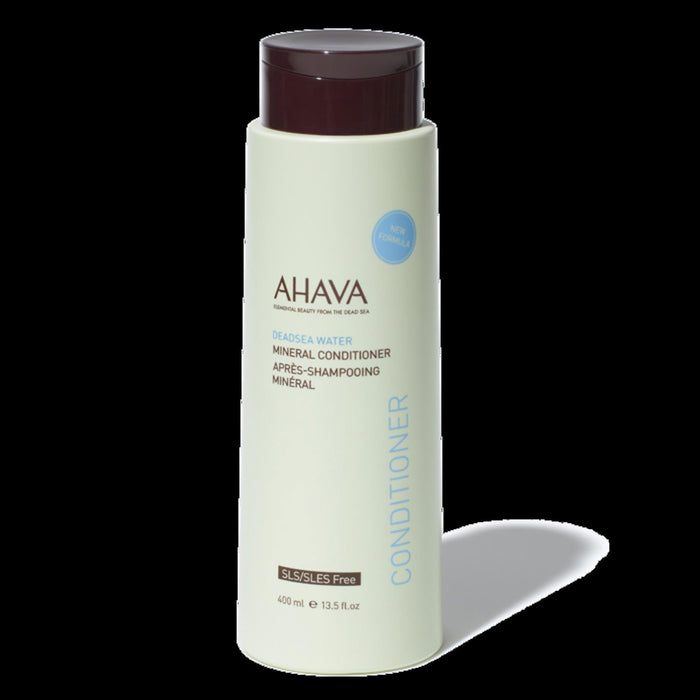 Balsam de păr Ahava Deadsea Water Mineral, cu efect de catifelare, fără SLS/SLES, 400 ml