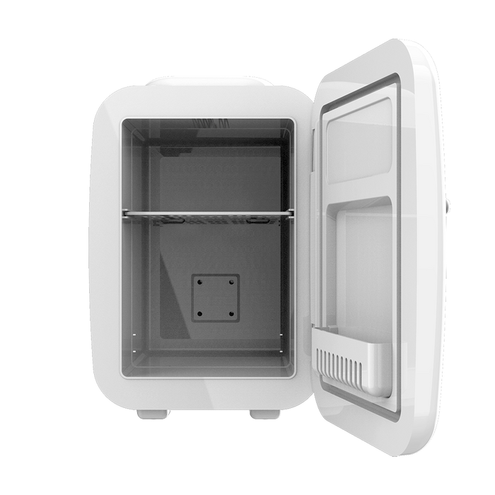 Mini frigider Cecotec Bolero MiniCooling 4L Habana White, 4 l, 12–220 V, alb