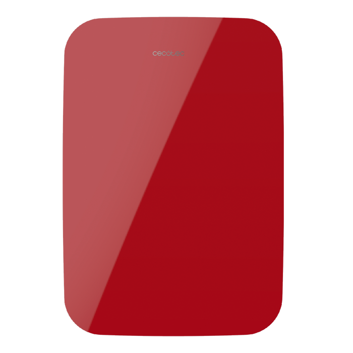 Mini frigider Cecotec Bolero MiniCooling 6L Bahamas Red, 6 l, 12–220 V, răcire și încălzire, roșu
